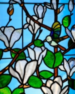 バラのパネル。 | 日記 | 璃房ステンドグラス